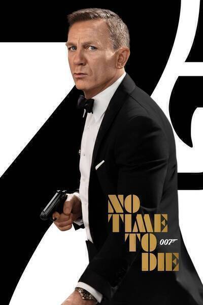 No Time to Die Hindi Dubbed Movie Poster (2021)