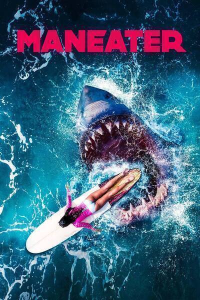 Maneater Hindi Dubbed Movie Poster (2022)