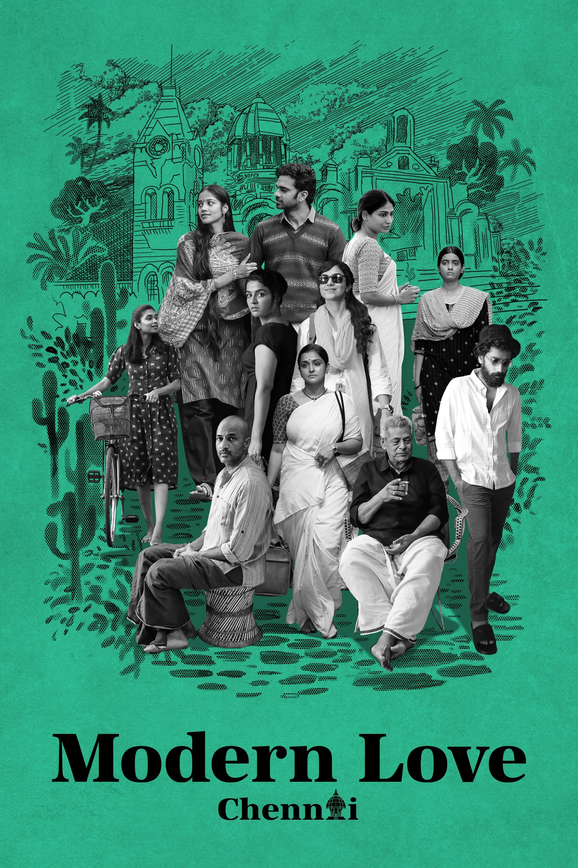 Modern Love Chennai Hindi Dubbed Movie Poster (2023)