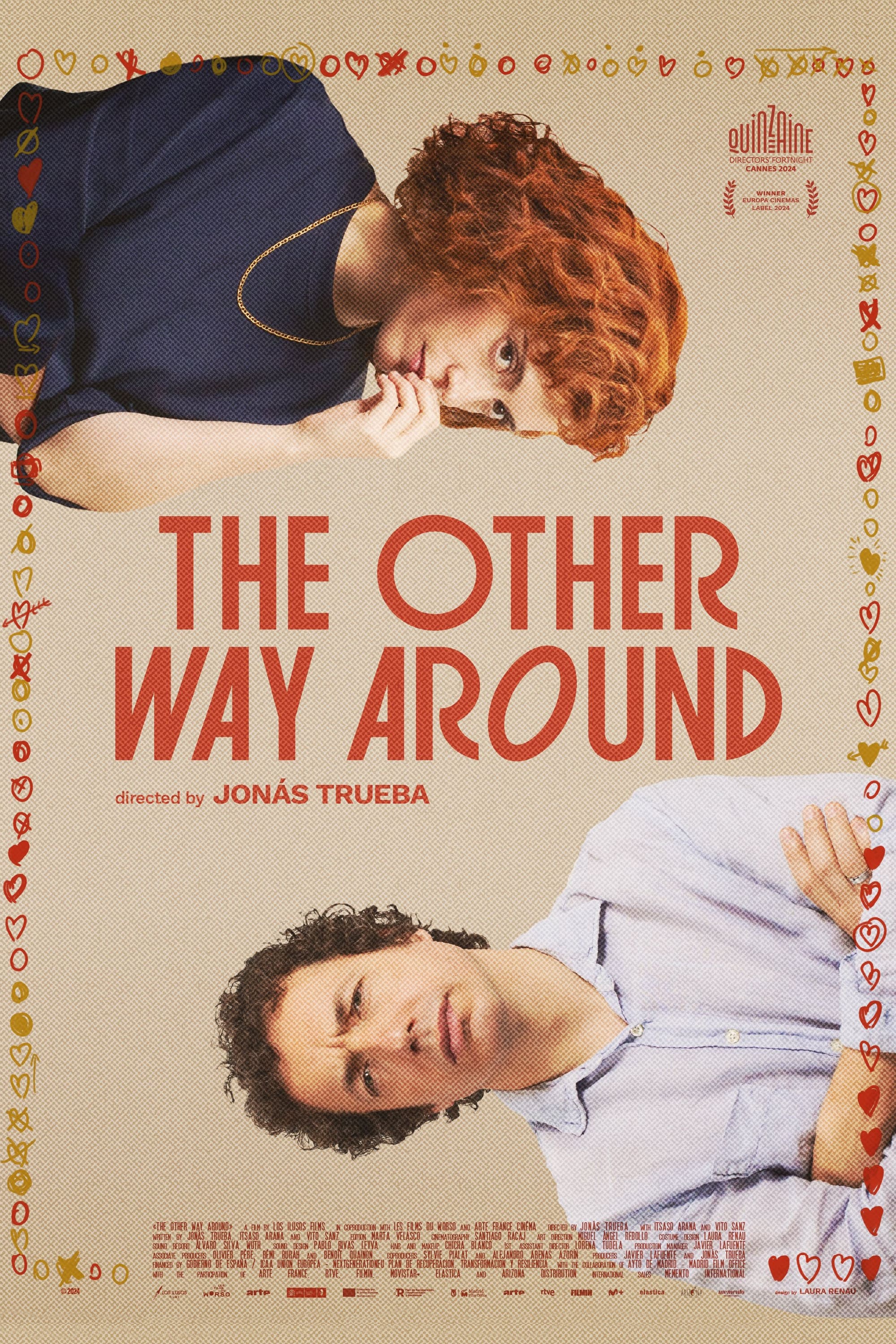 The Other Way Around Hindi Dubbed Movie Poster (2024)
