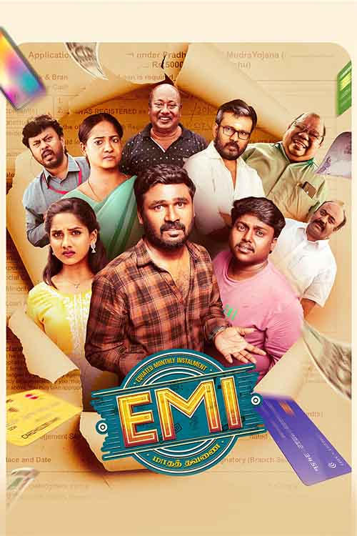 EMI Hindi Dubbed Movie Poster (2025)