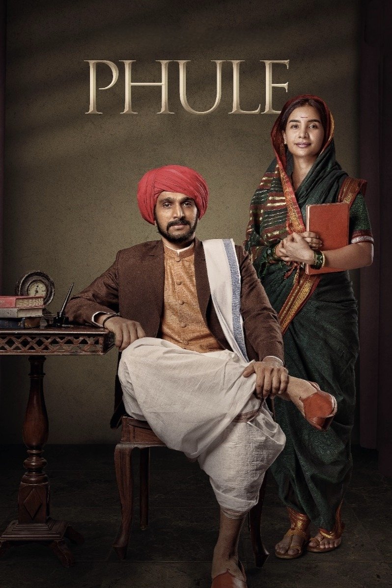 Phule Hindi Dubbed Movie Poster (2025)