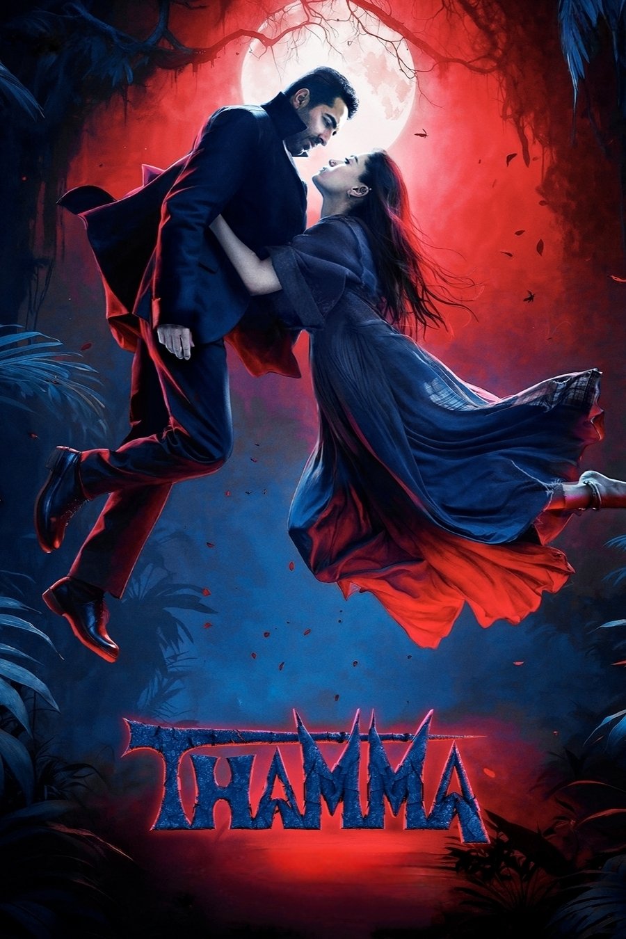 Thamma Hindi Dubbed Movie Poster (2025)