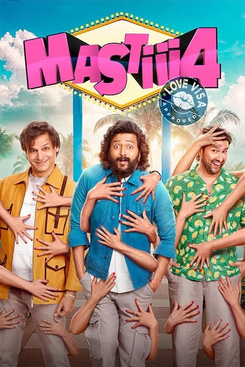 Mastiii 4 Hindi Dubbed Movie Poster (2025)